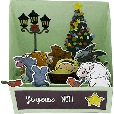 Carte - Noël des animaux